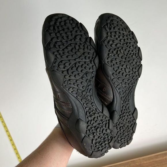 Skechers brown leather diameter nerves slip on loafers us mens size 10.5 - Picture 7 of 7